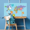 Carte du monde - Imprimée (Thumb)